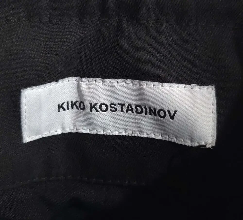 Kiko Kostadinov Oren Medium Crossbody Shoulder Bag US OS Mens Black Blue $560